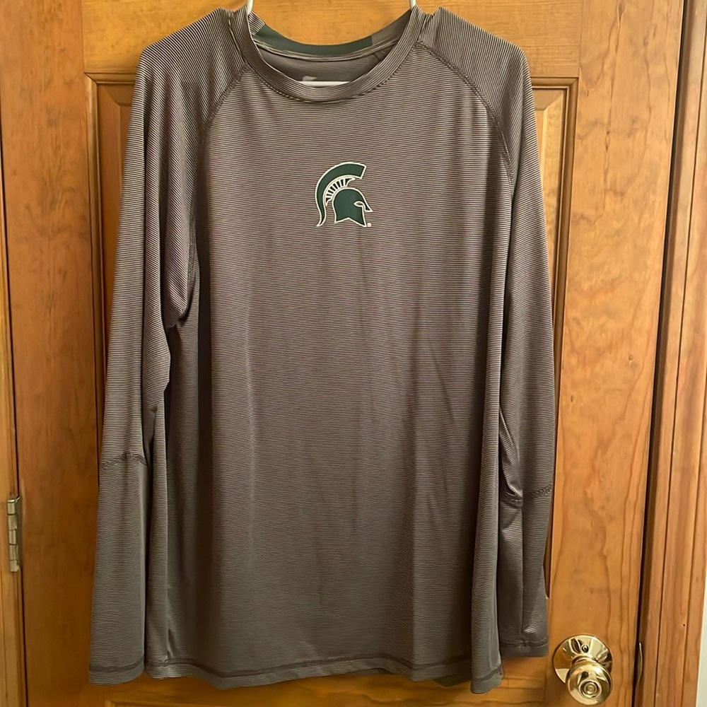Large Michigan State Colosseum Long Sleeve